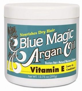 Blue Magic ARGAN OIL VITAMIN E Leave In Conditioner 390g/13.75oz