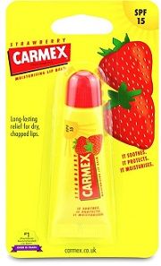 CARMEX MOISTURISING LIP BALM STRAWBERRY TUBE