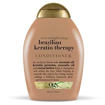 OGX Ever Straightening Brazilian Keratin Therapy Conditioner 385ml/13oz
