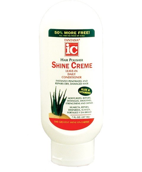 FANTASIA IC SHINE CREME LEAVE-IN DAILY CONDITIONER 207ML/7OZ