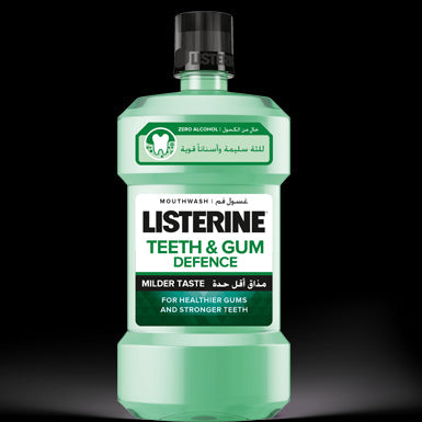 Listerine Teeth & Gum Defence Milder Taste 500ml