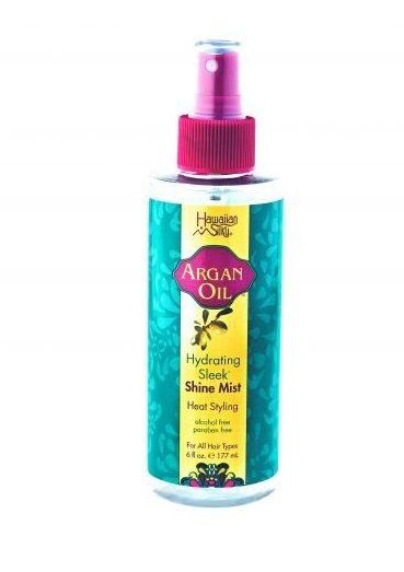 Hawaiian Silky Moroccan Argan Oil Hydrating Sleek Shine Mist 6oz/177oz