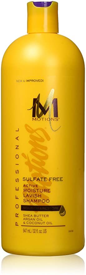 MOTIONS SULFATE FREE ACTIVE MOISTURE LAVISH SHAMPOO NOURISH & RESTORE 947ML/32OZ