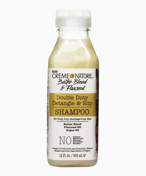 Creme Of Nature Butter Blend & Flaxseed Shampoo 12Fl.Oz