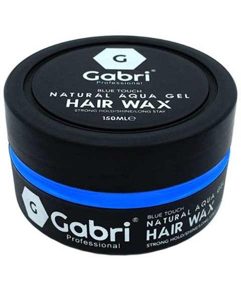 Gabri Professional Natural Aqua Hair Gel Wax Blue Touch-150 ml