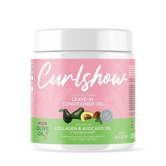 Curl show 2 in 1 curl combo Leave-in-conditioner Gel-453 g/16 oz