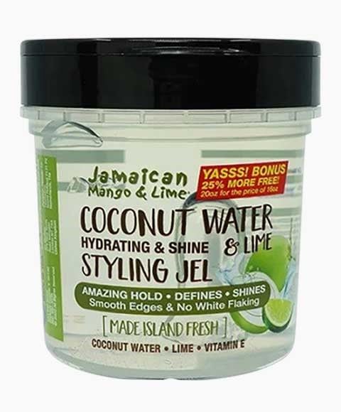 Jamaican Mango & Lime Coconut Water Styling Gel-567 g/20 oz