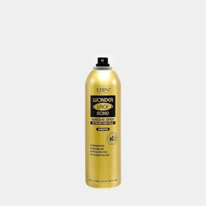 EBIN Wonder lace Bond Adhesive Spray -Extreme mega hold Sensitive 180 ml/6.08 fl.oz