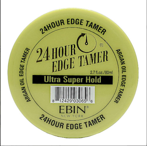 Ebin 24 Hour Edge Tamer Ultra Super Hold 6.34 fl.oz/180ml No Flaking, Smooth Shine