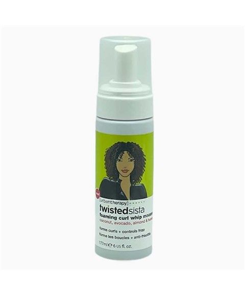 Twisted Sista Foaming Curl Mousse with Coconut ,Avocado, Honey & Almond -177 ml/6 fl.oz
