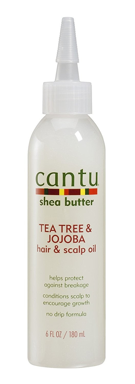 CANTU TEA TREE & JOJOBA HAIR & SCALP OIL 180ML/6OZ