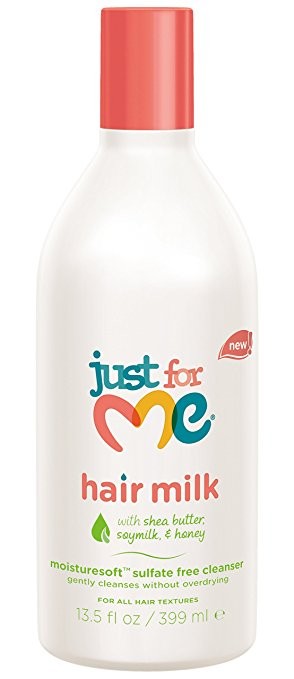Just For Me Hair Milk Moisture Soft Sulfate Free Cleanser 399ml/13.5oz