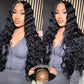 Glueless Wigs 70 Human Hair Pre Plucked Pre Cut 200 Density Transparent HD Lace Frontal Wigs  Loose Deep Wave Wigs