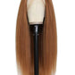 Lace Female Non-toxic Wig, Soft Natural Brown Blonde Hair, High-temperature Fiber, , Non-adhesive 13X2.5 Lace Area, Versatile Wig