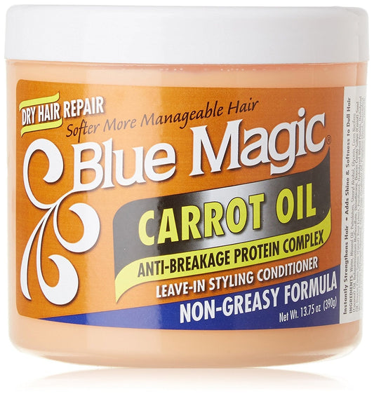 Blue Magic CARROT OIL Leave In Styling Conditioner 390g/13.75oz