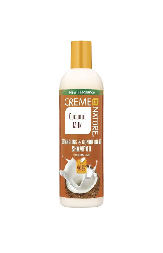 Creme Of Nature COCONUT MILK Detangling & Conditioning Shampoo 354ml/12oz