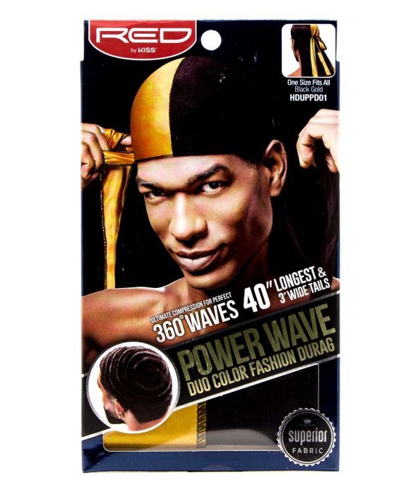 POWER WAVE DUO COLOUR FASHION DURAG - HDUPPD0