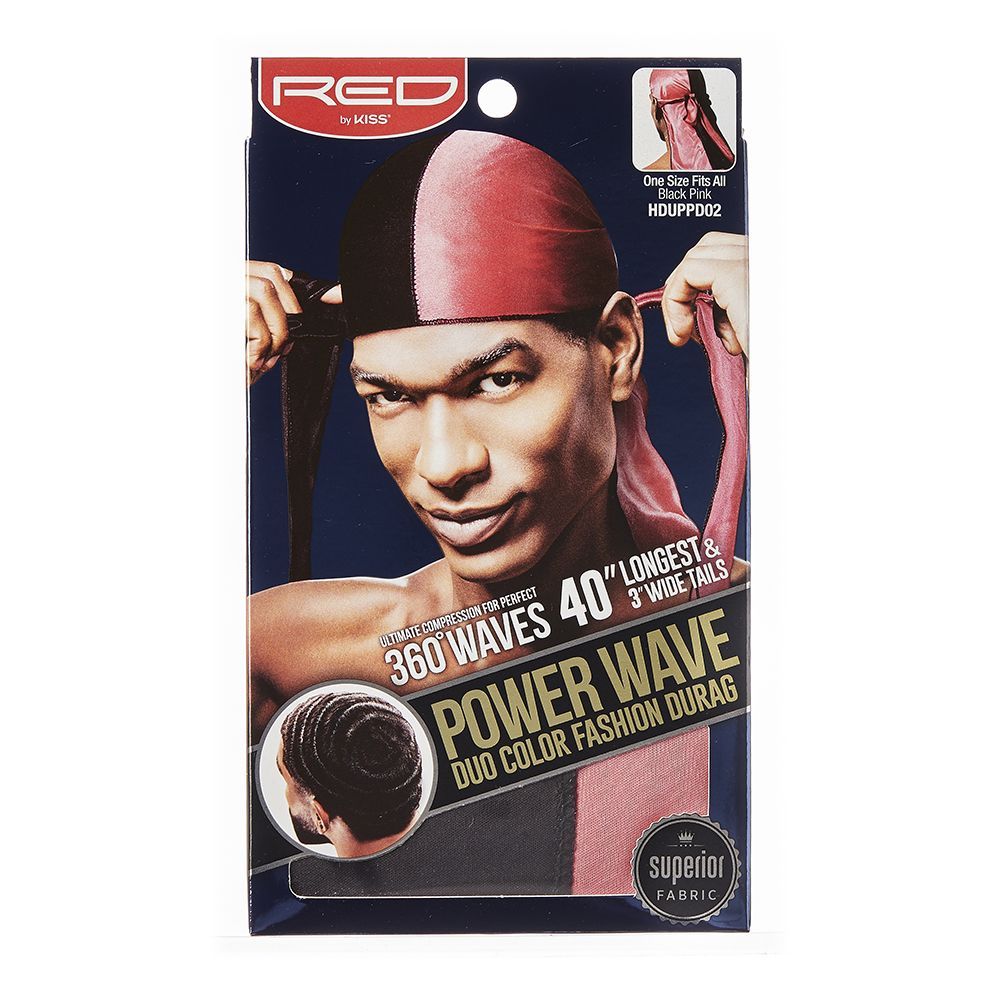 POWER WAVE DUO COLOUR FASHION DURAG - HDUPPD0