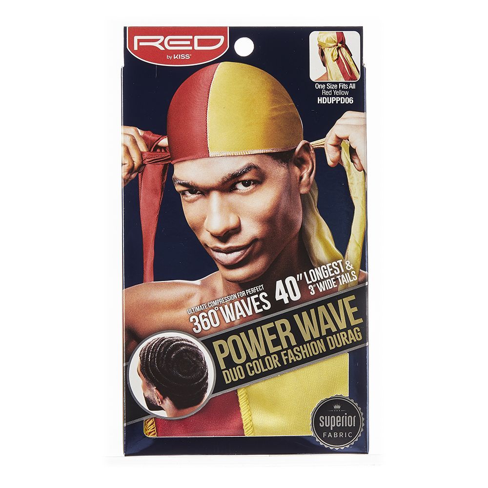POWER WAVE DUO COLOUR FASHION DURAG - HDUPPD0