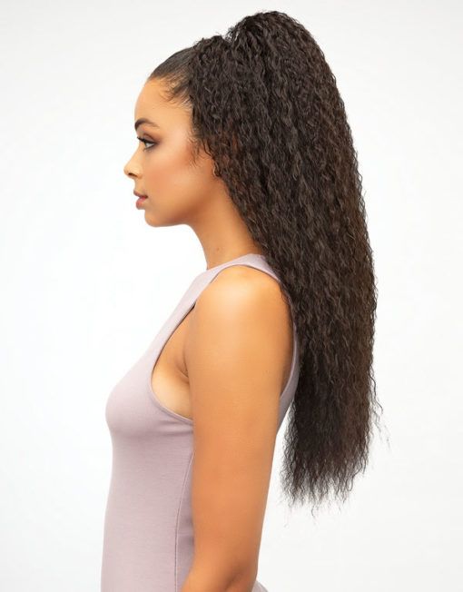 Janet Collection Noir Everytime Drawstring - Berry D/S