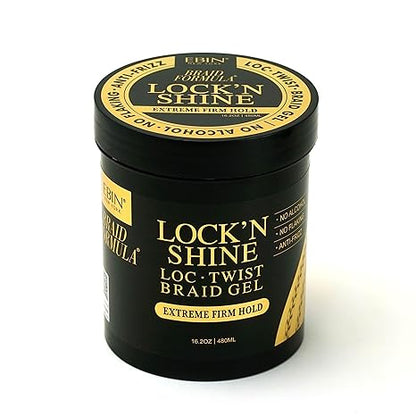 Ebin Braid Formula Lock'N Shine Loc .Twist Braid Gel