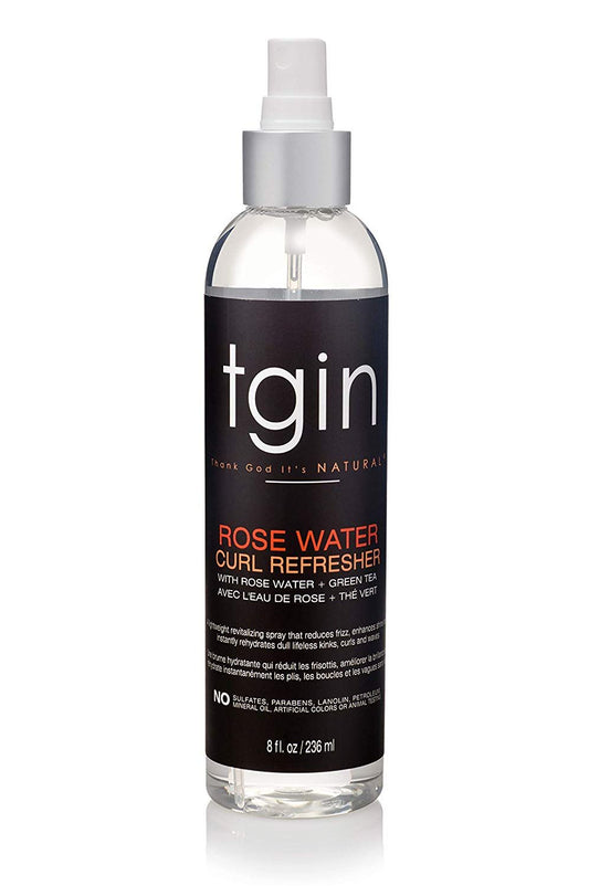 Tgin Rose Water Curl Refresher 8oz/236ml