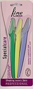 FINE LINES SHAPING RAZORS 3 PCS