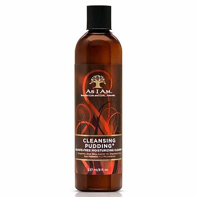 AS I AM Cleansing Pudding Sulfate-Free Moisturising Cleanser 16oz/475ml