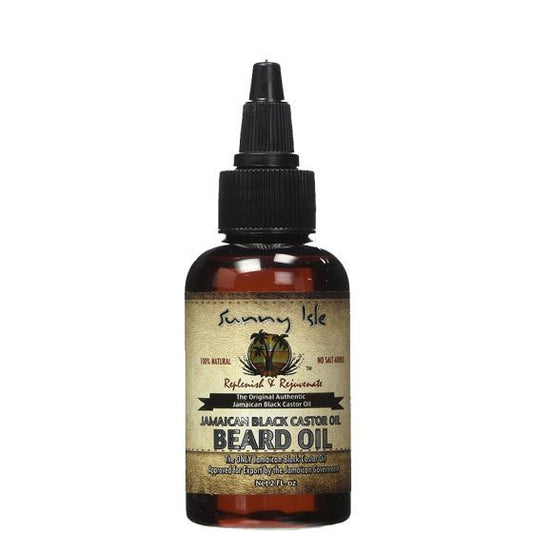 Sunny Isle Jamaican Black Castor Beard Oil 2oz