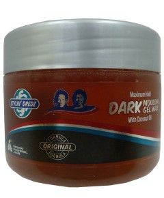 Stylin' Dredz Mouldin'Gel Wax With Coconut Oil Maxium Hold DARK