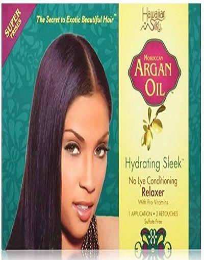 Hawaiian Silky Hydrating No Lye Conditioning Relaxer Super Formula-1 Application