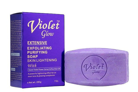 Violet Glow Extensive Exfoliating Purifying Soap-200g/7oz