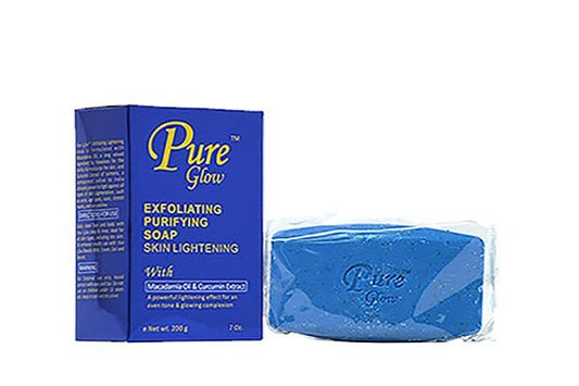 Pure Glow Exfoliating Purifying Skin Lightening Soap-200g/7oz
