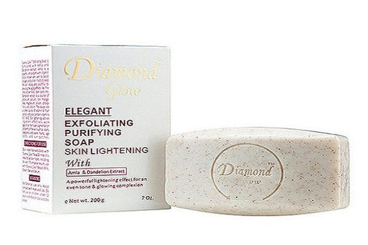 Diamond Glow Elegant Exfoliating Purifying Soap-200g/7oz