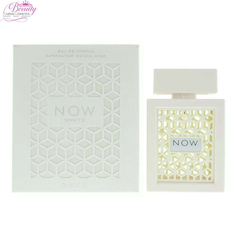 Rave Now White Eau de Parfum 100ml Spray Lattaffa Perfume