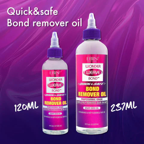 Ebin wonder Weave Quick dry Bond Remover Oil with Grape Seed Oil