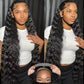 Glueless Wigs 70 Human Hair Pre Plucked Pre Cut 200 Density Transparent HD Lace Frontal Wigs  Loose Deep Wave Wigs