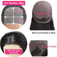 Glueless Wigs 70 Human Hair Pre Plucked Pre Cut 200 Density Transparent HD Lace Frontal Wigs  Loose Deep Wave Wigs
