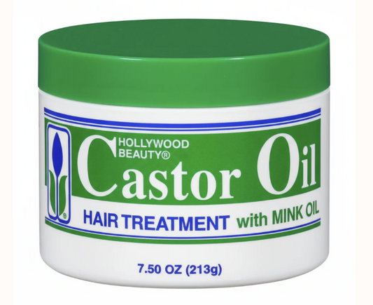 Hollywood Beauty Castor Oil with Milk Oil 213g| Hair Growth & Strengthening Care
